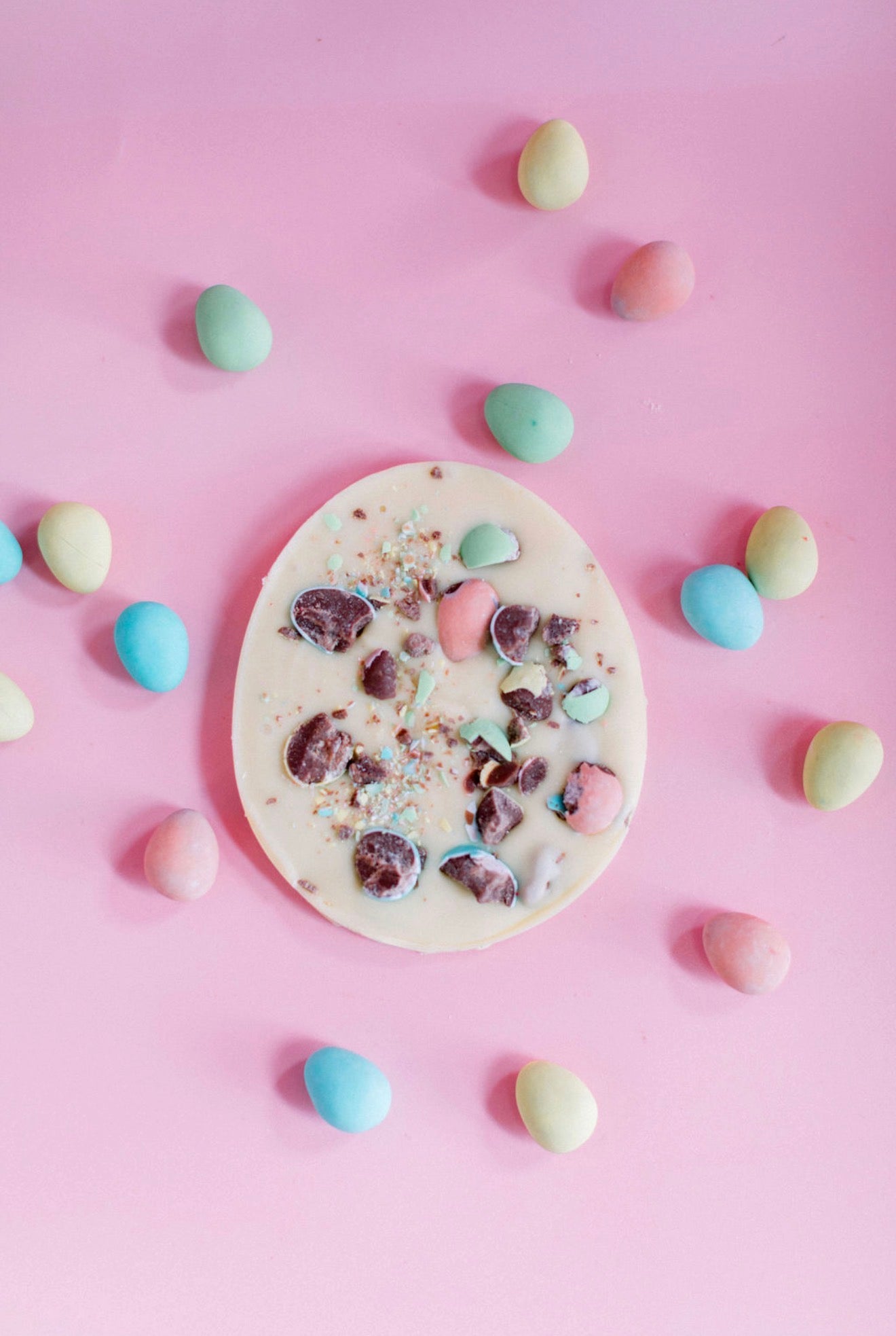 Chocolate Bark Easter Eggs
