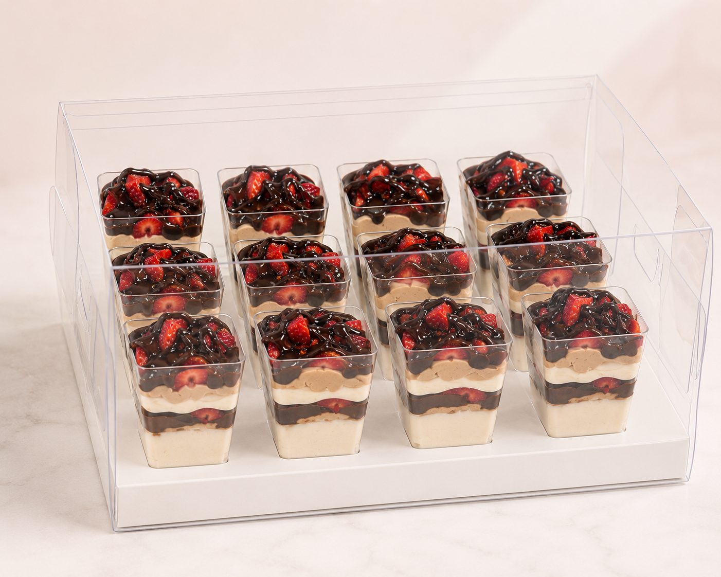 Mocha Cheesecake Shooters
