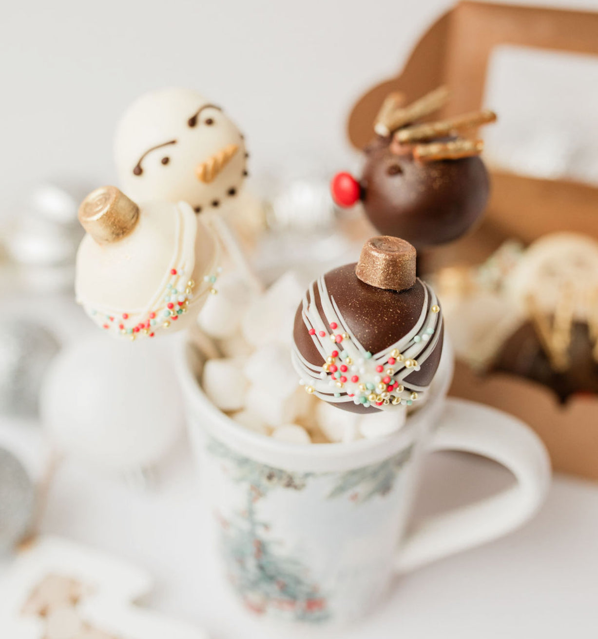 Upgrade to 12 Festive Cake Pops
