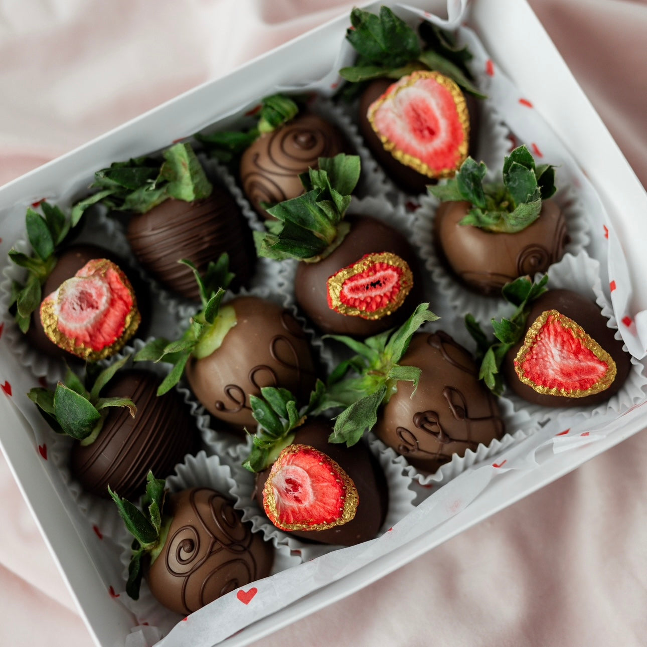 Romantic Valentine’s Strawberries