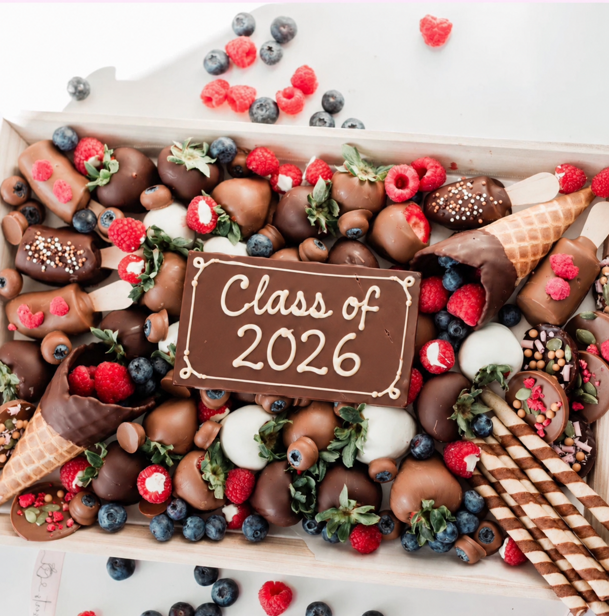 Grad Chocolate Grazing Board