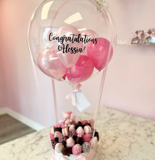 Up, Up & Away Bouquet: Graduate! (No Florals)