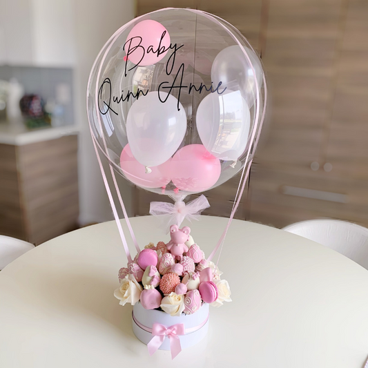 Up, Up & Away Bouquet: Baby Girl