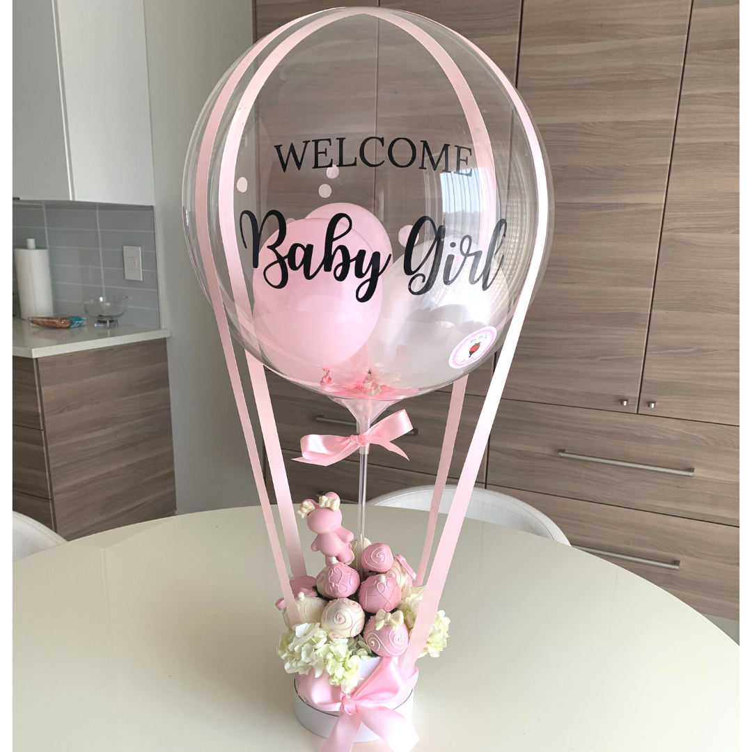Up, Up & Away Bouquet: Baby Girl