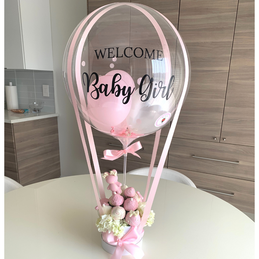 Up, Up & Away Bouquet: Baby Girl