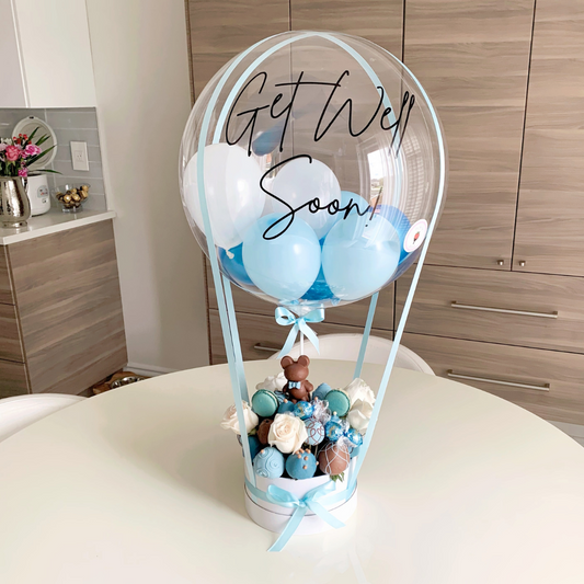 Up, Up & Away Bouquet: Get Well Soon! Theme