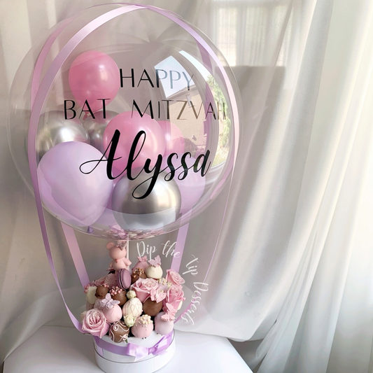 Up, Up & Away Bouquet: Girly Balloon Arrangement