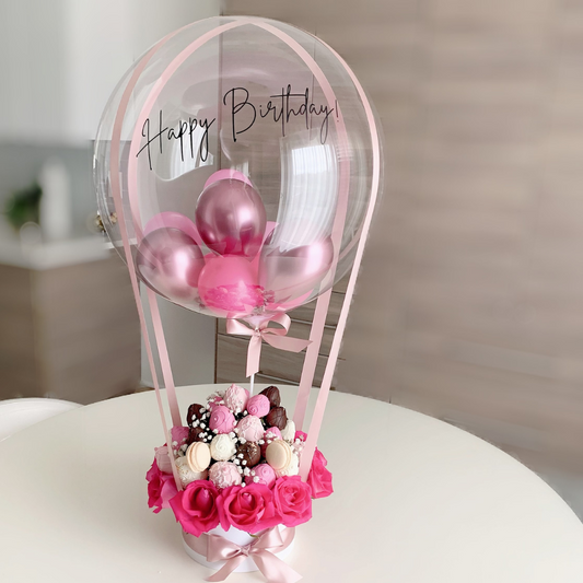 Up, Up & Away Bouquet: Luxe Fuschia Theme