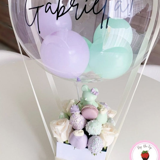 Up, Up & Away Bouquet: Lavender & Mint Theme