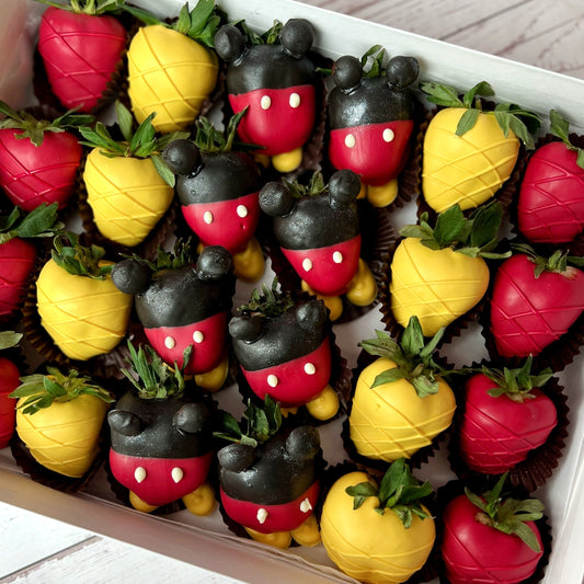 Mickey Mouse Themed Strawberries