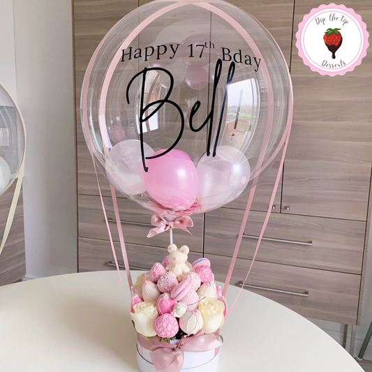 Up, Up & Away Bouquet: Fifty Shades of Pink